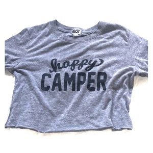 “Happy camper” tee